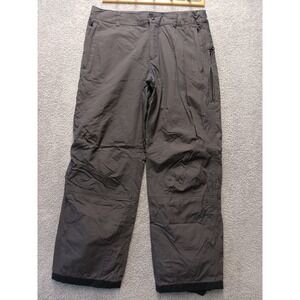 Black Ice Women's Lined Snow Ski Pants Black Size Large L Winter Outdoor